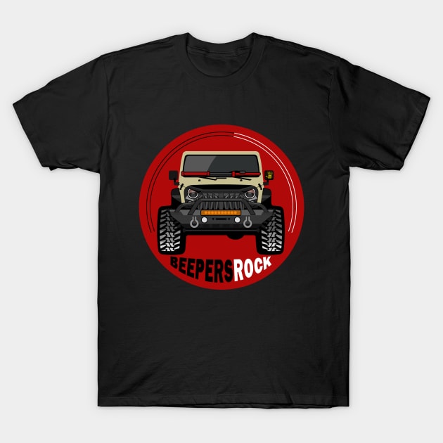 BeepersRock T-Shirt by sojeepgirl